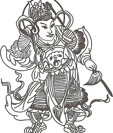 门神图片