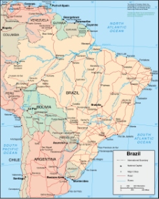 巴西地图