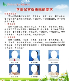 学生仪容仪表管理图片