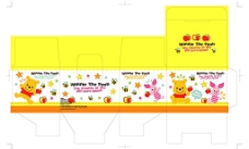 动漫猪卡通迪士尼包装彩盒设计