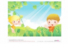 中国房地产广告年鉴20072007儿童节韩国矢量图07