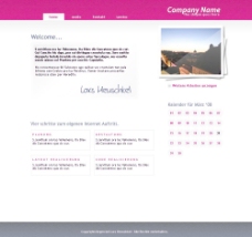 国外企业网站模板PSD分层（无网页源码）图片