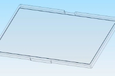 复制2玻璃床的尺寸