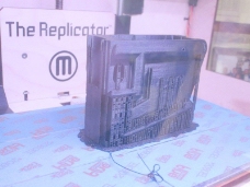 印刷LTS雷神下接收器在Makerbot复制