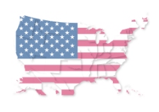 美国国旗图案的背景图