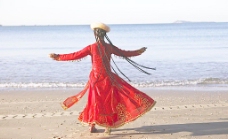 三亚新疆舞图片
