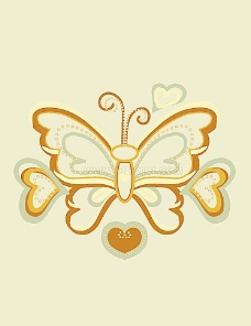 印花 绣花 蝴蝶图片