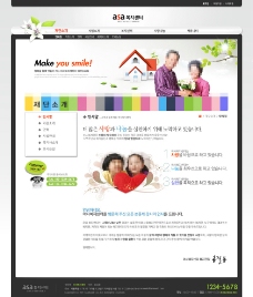 幸福家庭生活网页设计图片