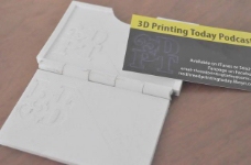 今天的3D印刷名片机