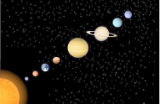 科幻星系太阳系星球图片