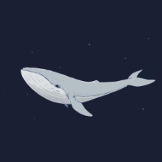 印花矢量图 动物 鲸鱼 艺术 水彩 免费素材