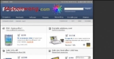 电脑产品电脑数码产品商店网页模板