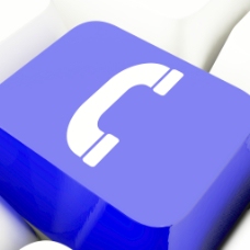 手机电脑手机图标中电脑钥匙的蓝色求助或帮助