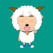 印花矢量图 可爱卡通 卡通形象 喜羊羊 色彩 免费素材