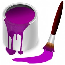 紫颜色桶