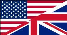 美国英国国旗