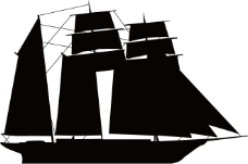 交通运输印花矢量图船帆船交通工具运输工具免费素材