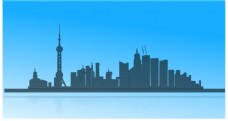 上海城市上海的城市天际线
