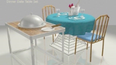餐桌组合DinnerDateTableSet餐桌椅组合