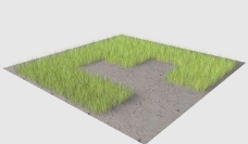 Grass Object 011 for C4D 草皮