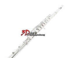音乐会长笛 concert flute (带贴图)