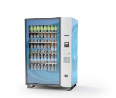 beverage vending machine 饮料自动售货机 蓝色大号16