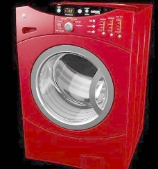 数码红色滚筒洗衣机GEWCVH6800J