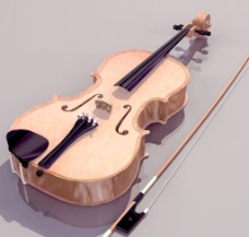 VIOLA 中提琴乐器模型01