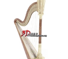 竖琴 harp (带贴图)