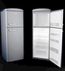 数码冷冻箱冰箱GorenjeRF62301BK