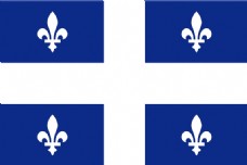 魁北克加拿大国旗