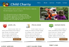 儿童慈善CSS模板