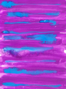 墨痕紫色蓝墨迹刷痕背景