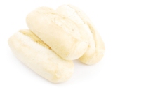 新鲜和自制的白面包称为面包