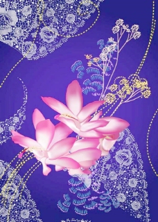 古典矢量花纹一个独特的中国古典花纹背景矢量素材