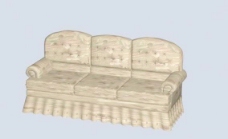 传统家具2沙发3D模型b014