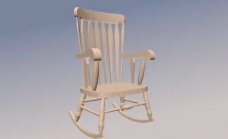 传统家具椅子3D模型A058