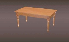 传统家具2桌子3D模型e016