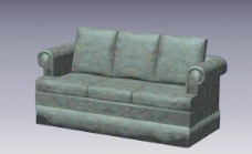 传统家具2沙发3D模型b015