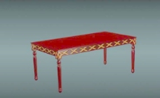 传统家具2桌子3D模型e028