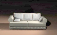 传统家具2沙发3D模型b008