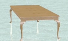 传统家具2桌子3D模型e001