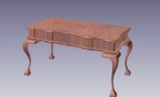 传统家具2桌子3D模型e006