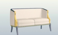 传统家具2沙发3D模型b029