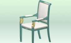 传统家具椅子3D模型A011