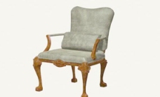 传统家具椅子3D模型A049