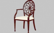 传统家具椅子3D模型A012