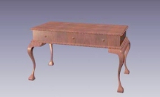 传统家具2桌子3D模型e003