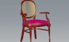 传统家具椅子3D模型A026