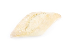 新鲜和自制的白面包